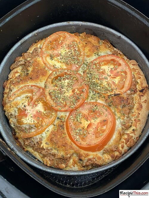 Air Fryer Bolognese Pizza Air Fryer Bolognese Pizza