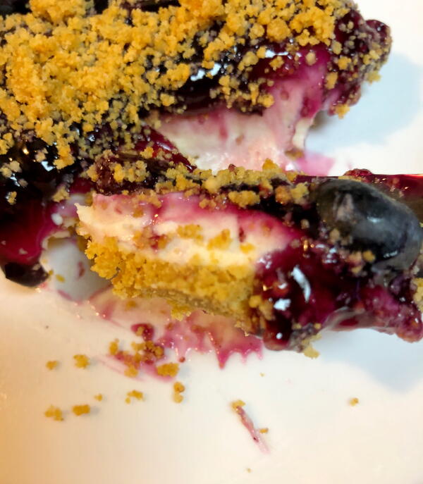 Creamy No-bake Blueberry Delight Creamy No-bake Blueberry Delight