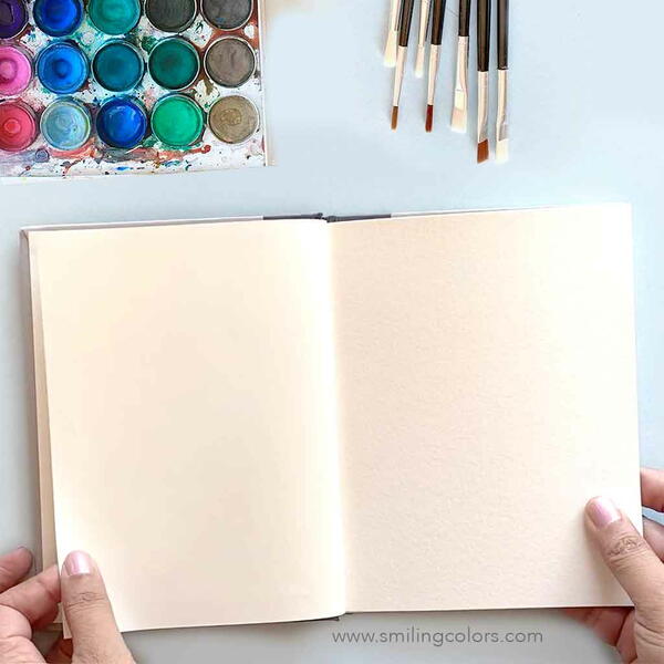 Diy Watercolor Sketchbook Diy Watercolor Sketchbook