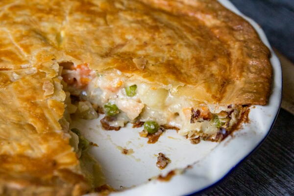 Traeger Chicken Pot Pie Traeger Chicken Pot Pie