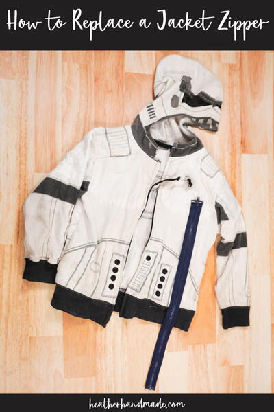 How To Replace A Zipper On A Jacket How To Replace A Zipper On A Jacket