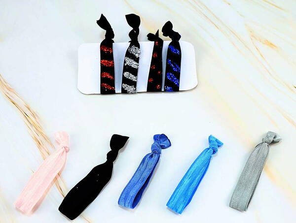Easy Diy Elastic Hair Ties And Hairbands Easy Diy Elastic Hair Ties And Hairbands