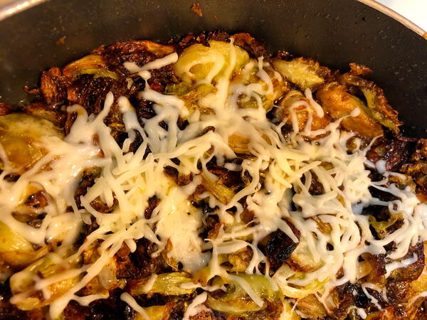 Caramelized Brussels Sprouts With Cranberry Pear Glaze Caramelized Brussels Sprouts With Cranberry Pear Glaze