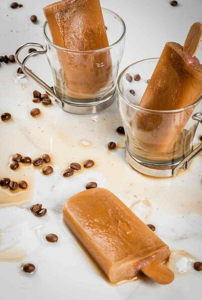 Cold Brew Coffee Popsicles Cold Brew Coffee Popsicles
