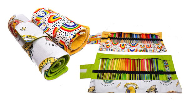 Colouring Pencil Roll Colouring Pencil Roll