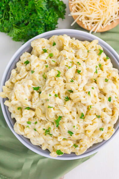 Creamy Garlic Parmesan Mac And Cheese Creamy Garlic Parmesan Mac And Cheese