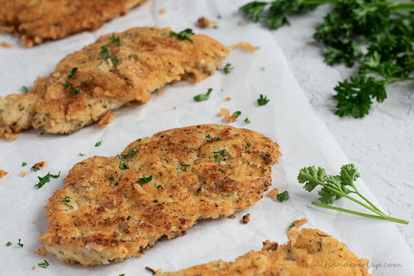 Keto Parmesan Crusted Chicken Keto Parmesan Crusted Chicken