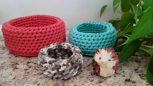 Easy Textured Baskets Easy Textured Baskets