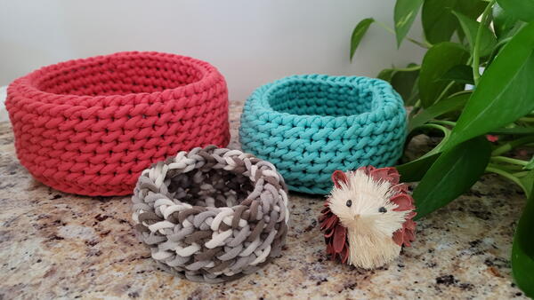 Easy Textured Baskets Easy Textured Baskets