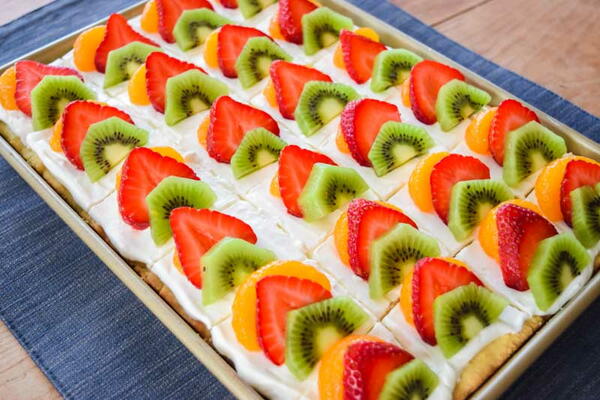 Fruit Pizza Bars Fruit Pizza Bars