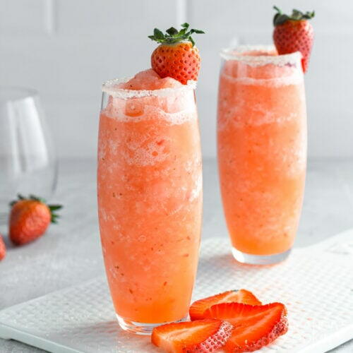 Frozen Strawberry Salty Dog Cocktails Frozen Strawberry Salty Dog Cocktails