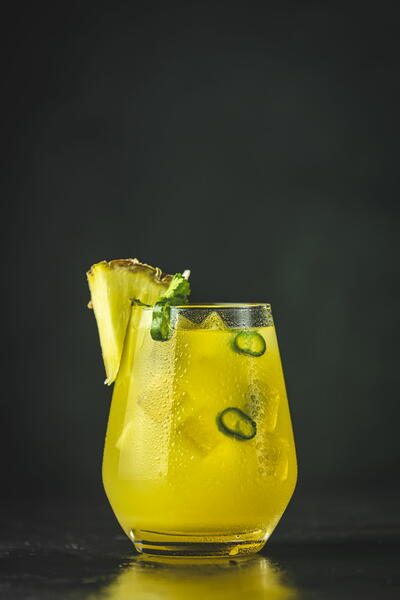 Spicy Pineapple Jalapeno Margarita Spicy Pineapple Jalapeno Margarita
