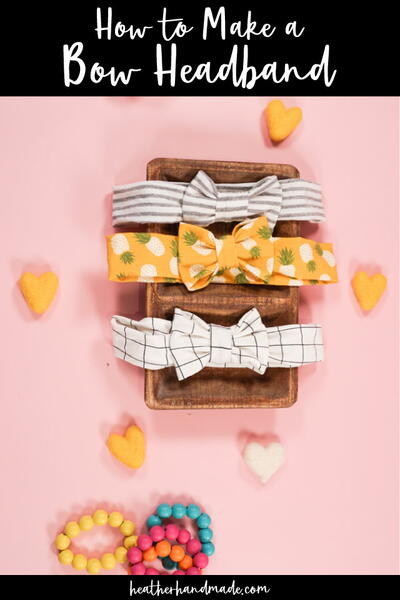 How To Make A Bow Headband How To Make A Bow Headband