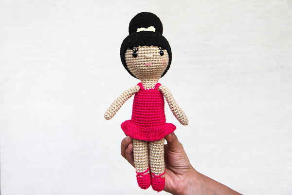 Zoya Crochet Ballerina Doll Zoya Crochet Ballerina Doll