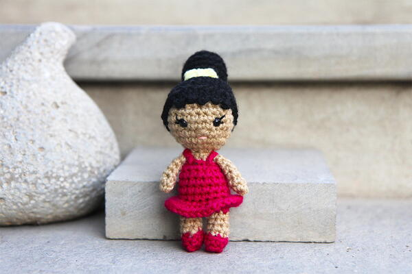 Zara Mini Crochet Ballerina Doll Zara Mini Crochet Ballerina Doll