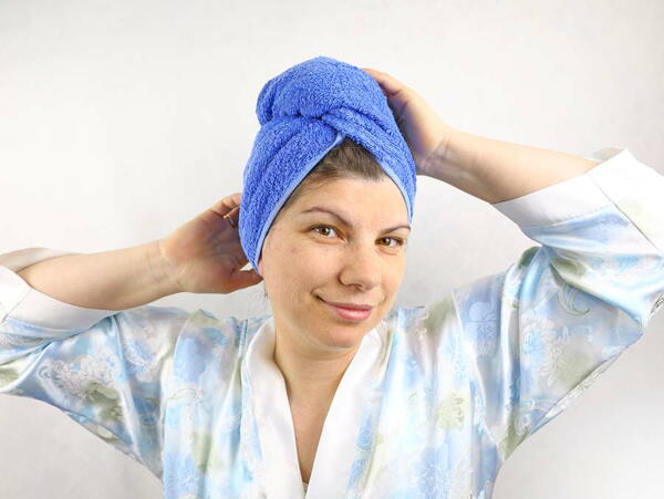 Hair Towel Wrap In 10 Minutes Hair Towel Wrap In 10 Minutes
