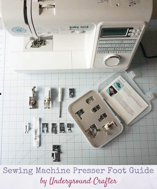 Sewing Machine Presser Foot Guide Sewing Machine Presser Foot Guide