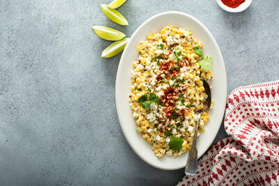 Grilled Mexican Street Corn Salad