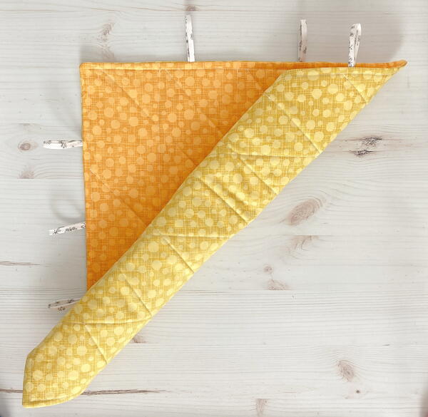 Diy Tag Blanket With Fabric Tags Diy Tag Blanket With Fabric Tags