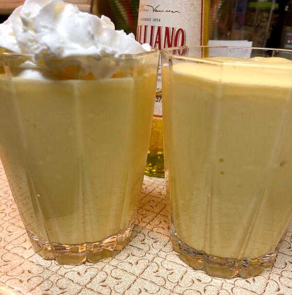 Golden Cadillac Ice Cream Drink