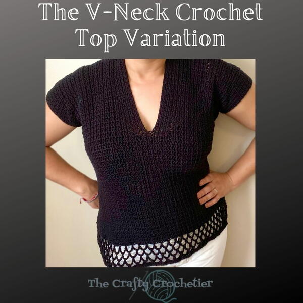 The Easy V-neck Top Variation The Easy V-neck Top Variation