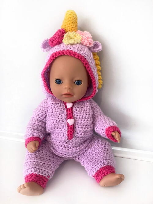 Unicorn Baby Dolls Onesie Unicorn Baby Dolls Onesie