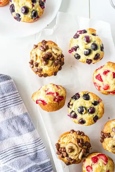 Pancake Mix Muffins 3 Flavors 1 Pan Pancake Mix Muffins (3 Flavors, 1 Pan!)