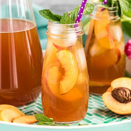 Peach Iced Tea Peach Iced Tea