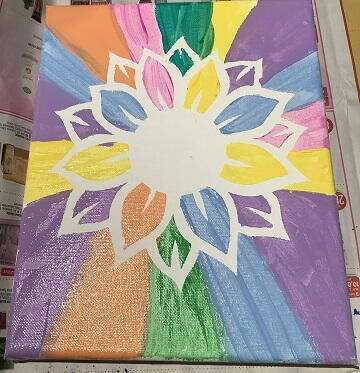 How To Paint With Vinyl On Canvas