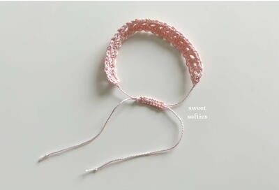Adjustable Crochet Bracelet