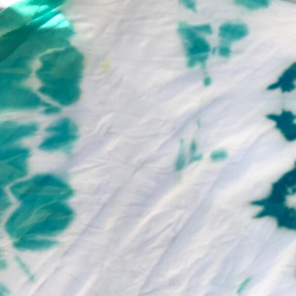 Bleached Blue Cotton Jersey Fabric