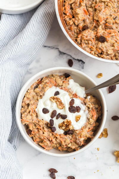 Healthy Carrot Cake Oatmeal Recipe Healthy Carrot Cake Oatmeal Recipe