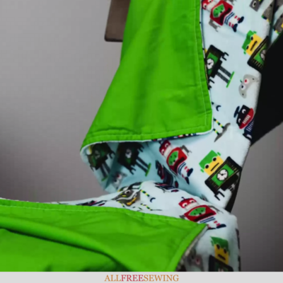 How to Make a Soft Baby Blanket (Video)