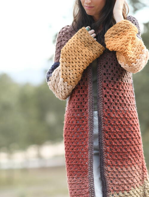 Endless Eyelets Cardigan Pattern Endless Eyelets Cardigan Pattern