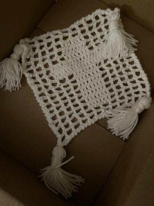 Crochet Cross Prayer Cloth Pattern Crochet Cross Prayer Cloth Pattern