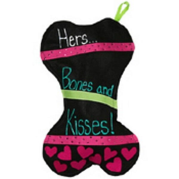Dog Bone Christmas Stocking Dog Bone Christmas Stocking