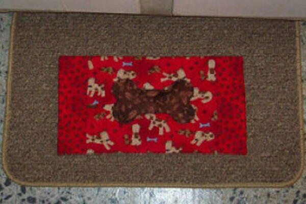 Quick and Easy Doggie Placemat Quick and Easy Doggie Placemat