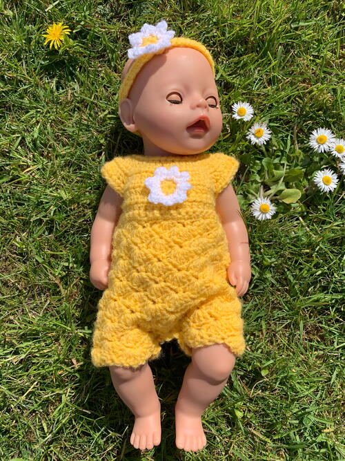 Oopsie Daisy Baby Doll Romper Oopsie Daisy Baby Doll Romper