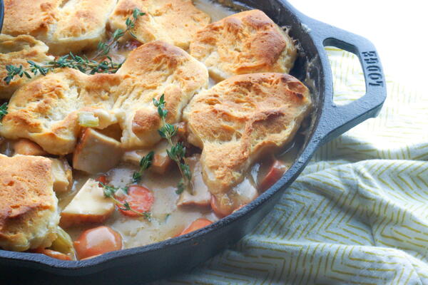 Cast Iron Chicken Pot Pie Cast Iron Chicken Pot Pie