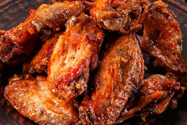 Spicy Sweet Grilled Cajun Wings Spicy Sweet Grilled Cajun Wings