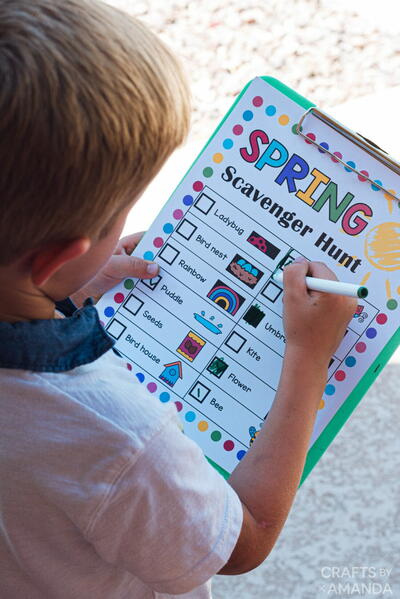 Spring Scavenger Hunt Spring Scavenger Hunt
