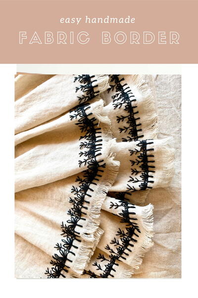 Easy Handmade Fabric Border Easy Handmade Fabric Border