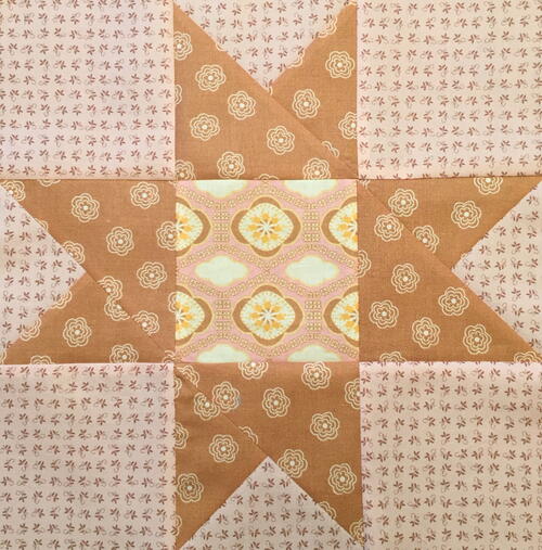 Variable Star Quilt Block Variable Star Quilt Block
