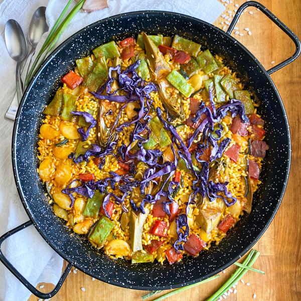 Spanish Paella From Restaurante La Murciana In Valencia Spain Spanish Paella From Restaurante La Murciana In Valencia Spain