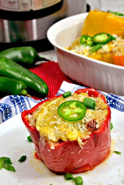 Instant Pot Stuffed Peppers Instant Pot Stuffed Peppers