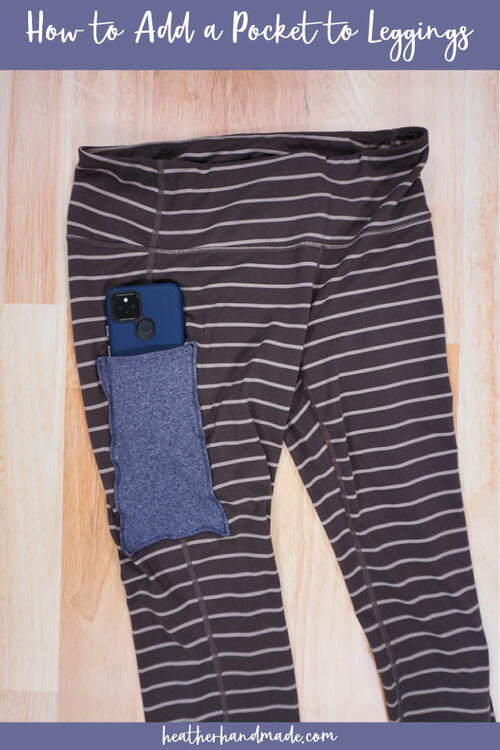 How To Add A Side Pocket To Leggings How To Add A Side Pocket To Leggings