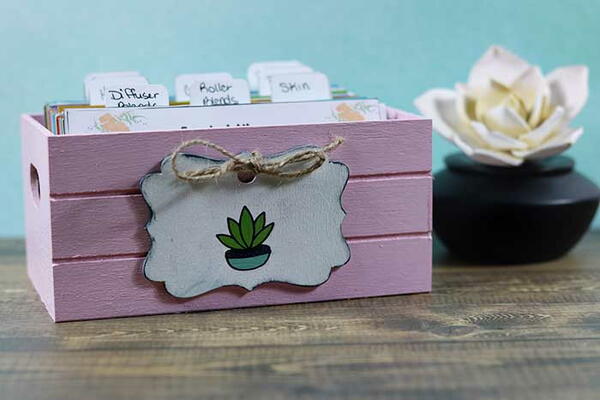 Essential Oil Recipe Box Essential Oil Recipe Box