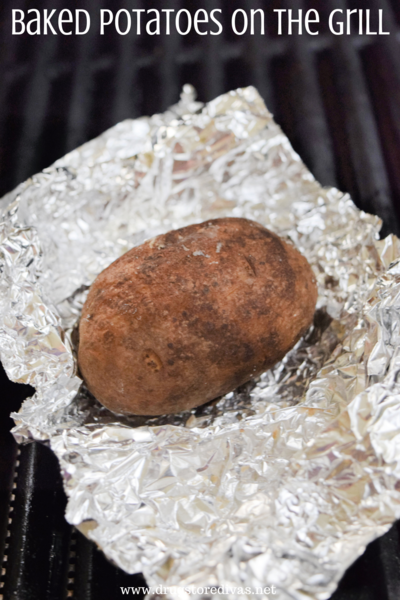 Baked Potato On The Grill Baked Potato On The Grill