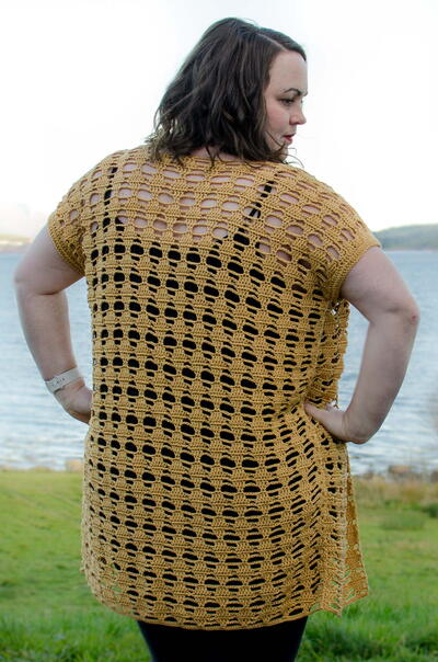 Lacy Crochet Cardigan Lacy Crochet Cardigan