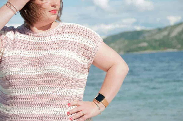 Striped Crochet Top Striped Crochet Top